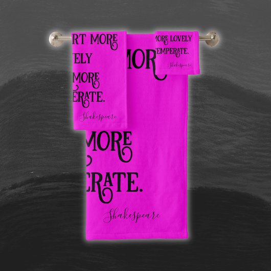 Black on Hot Rose Shakespeare Dois-Je Comparer.. |