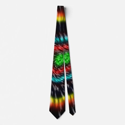 Black Opal Tie Dye Stropdas (Voorkant)