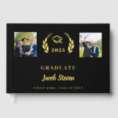 Black or nom script photo Graduation (Recto)