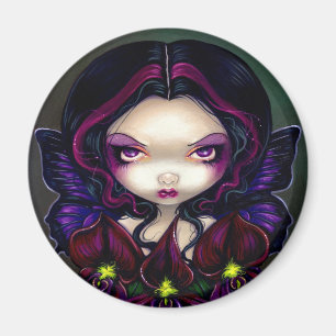 "Black Orchid Fairy" magneet
