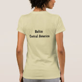 Black Orchid of Belize T-shirt (Achterkant)