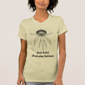 Black Orchid of Belize T-shirt (Voorkant)