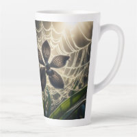 Black Orchid Spiderweb Floral