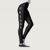Black Oregon State Grape Leggings (Rechts)