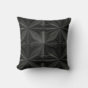 Black Origami Pattern Kussen