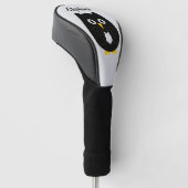 Black Owl Design Golfheadcover (Schuin)