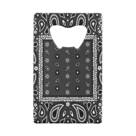 Black Paisley Bandana Anniversaire Hip hop Rap Éca (Devant)