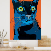 Black Pantha Poster (Keuken)