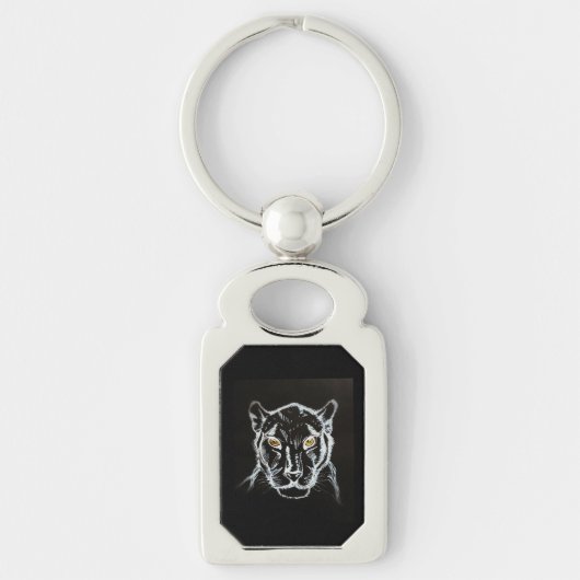 BLACK PANTHER ART KETTING SLEUTELHANGER (Voorkant)