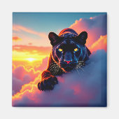 Black Panther Art Magneet (Voorkant)