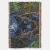 Black Panther Deken (Voorkant Verticaal)