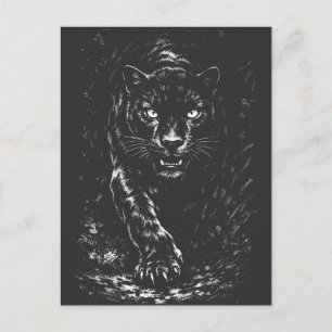 Black Panther — door BurnsInHell Briefkaart