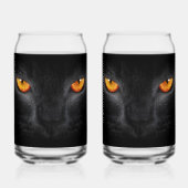 Black Panther Eyes Blikvorm Glas (Voorkant)