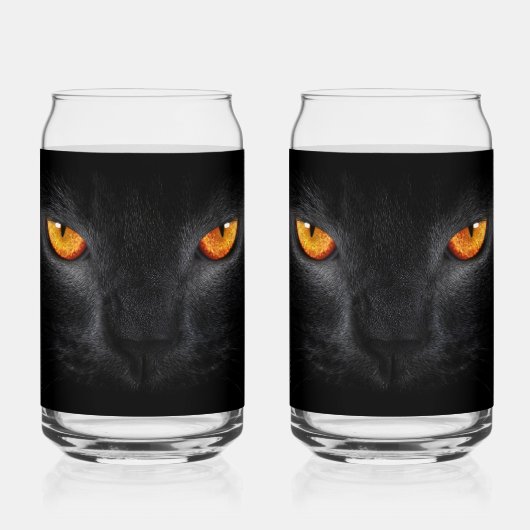 Black Panther Eyes Blikvorm Glas (Voorkant)