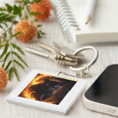 Black Panther Fire Power Sleutelhanger (Voorkant Rechts)