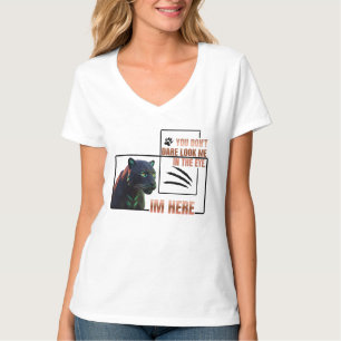 Black Panther Grafische "I'm Here" T-Shirt