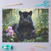 Black Panther in the Jungle Tissuepapier (Craft)