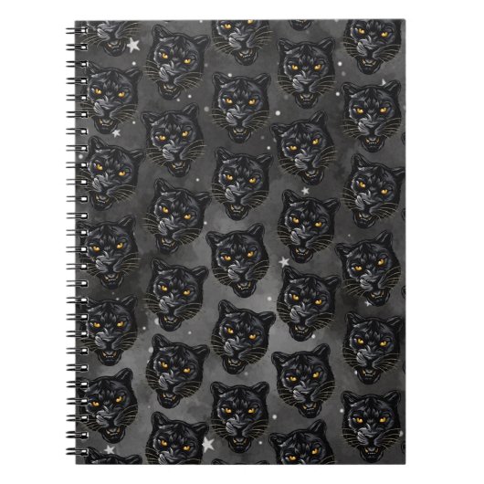 Black Panther Notebook Notitieboek (Voorkant)