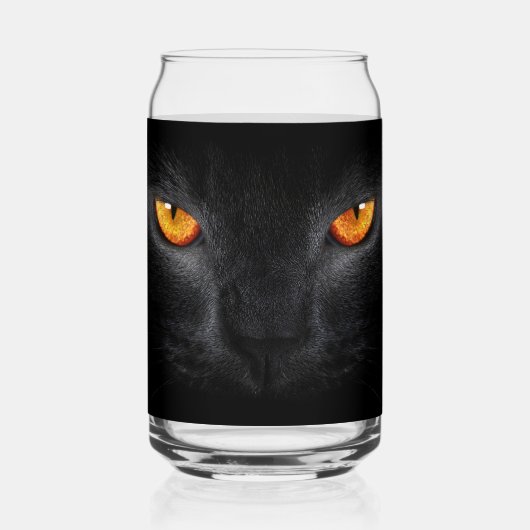 Black Panther ogen Blikvorm Glas (Voorkant)