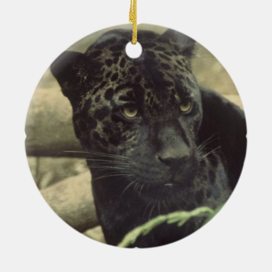 Black Panther Ornament (Achterkant)