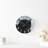 Black Panther Panthera Ronde Klok (Huis)