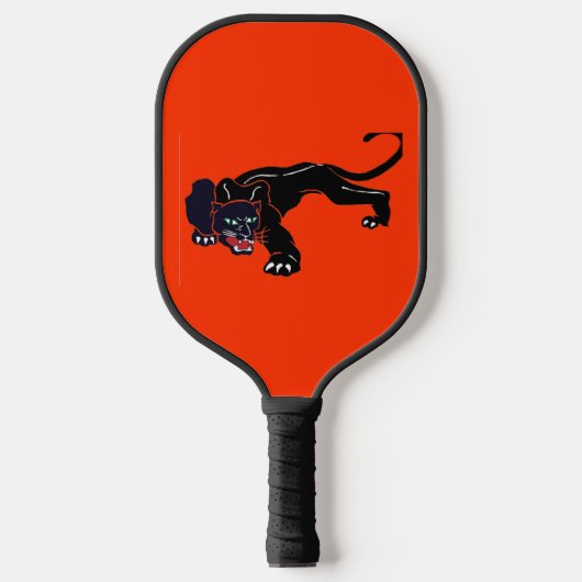 Black Panther Pickleball Paddle (Voorkant)