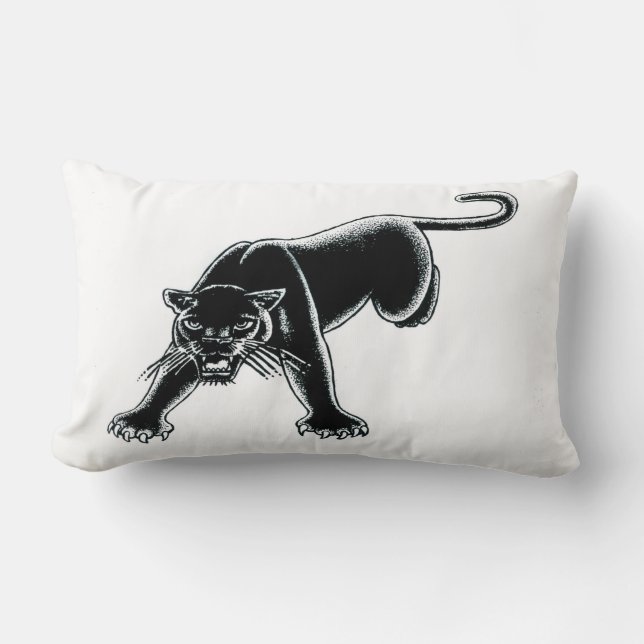 Black Panther Pillow Kussen (Voorkant)