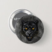 Black Panther Ronde Button 5,7 Cm (Voorkant /achterkant)