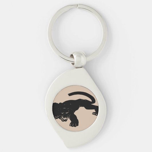 Black Panther Sleutelhanger (Voorkant)