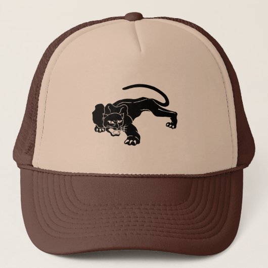 Black Panther Trucker Pet (Voorkant)