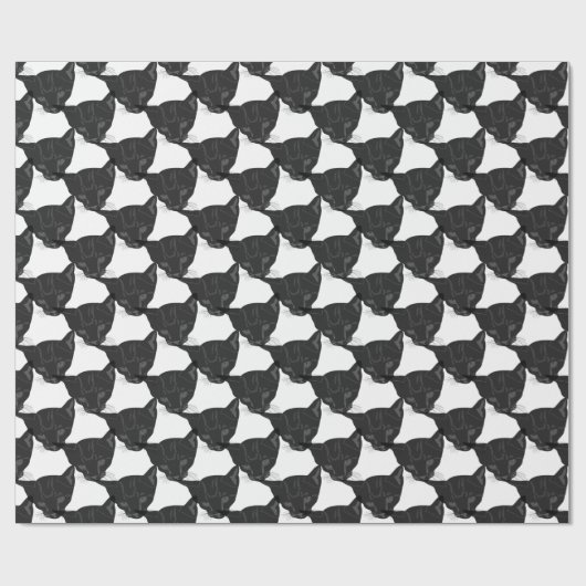 Black Panther Vector Cadeaupapier (Vlak)