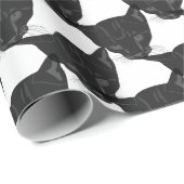 Black Panther Vector Cadeaupapier (Rol Hoek)