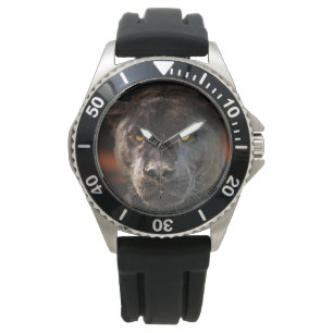 BLACK PANTHER WRIST WATCH HORLOGE