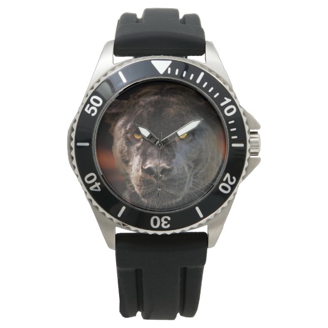 BLACK PANTHER WRIST WATCH HORLOGE (Voorkant)