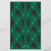 Black Panthers Briefpapier (Achterkant)