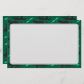 Black Panthers Briefpapier (Voorkant / Achterkant)