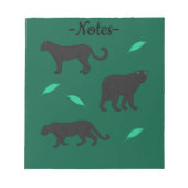 Black Panthers Notitieblok (Voorkant)