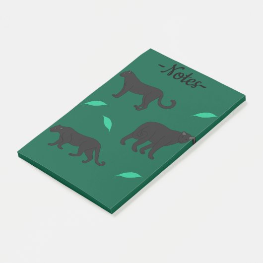 Black Panthers Post-it® Notes (Schuin)