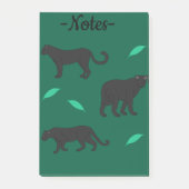 Black Panthers Post-it® Notes (Voorkant)
