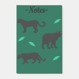 Black Panthers Post-it® Notes