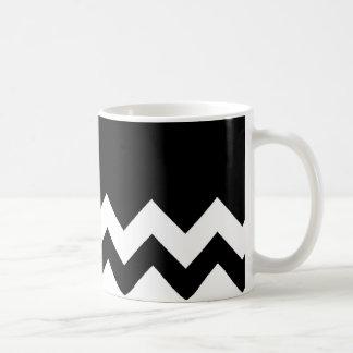 Black-Pattern-on-Black-&-White-Zigzag Koffiemok