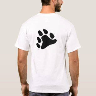 Black Paw (backdesign) T-Shirt