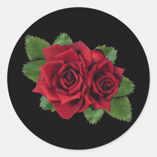 Black Pearl Rozen Sticker (Voorkant)