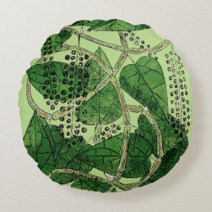 Black Pepper Plant, 1578 Rond Kussen