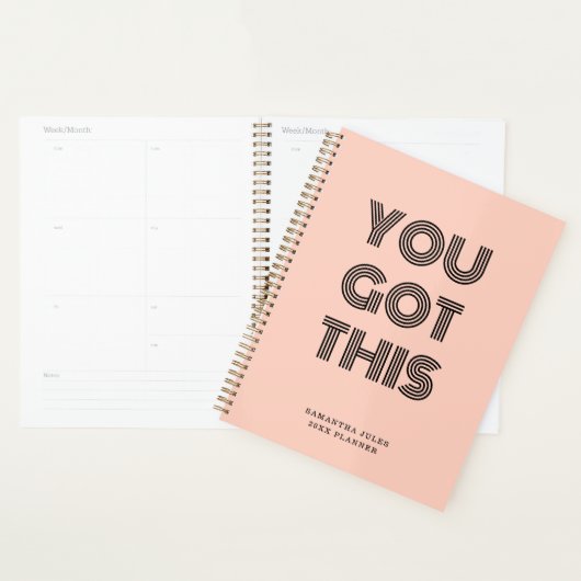 Black Personnalisé VOUS AVEZ EU CETTE MOtivation (Devant avec enveloppe)