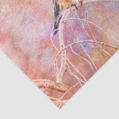 Black Pet Chickadee en Robin Hanging Out Tissuepapier (Detail)