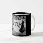 Black Pet Society Coffee Mok (Voorkant rechts)