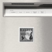 Black Pet Society Magnet Magneet (Insitu (Vaatwasser))