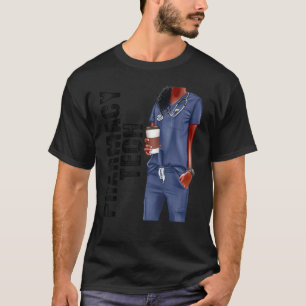 Black Pharmacy Tech Afro Love Melanin African Amer T-shirt
