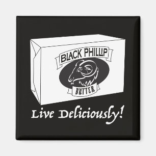 Black Phillip Butter magnet Magneet
